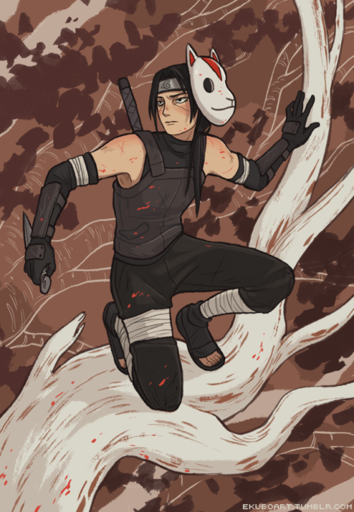 ekuboart:Anbu Itachi