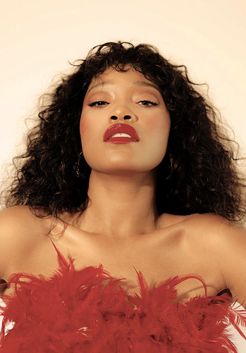 Porn photo femalepopculture:  Keke Palmer for the October