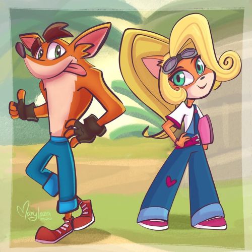 Dude! I love this redesign! I cant wait for this! #fanart #digitalart #CocoBandicoot #CrashBandicoot