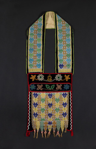 slam-african: Bandolier Bag, Anishinaabe, 19th century, Saint Louis Art Museum: Arts of Africa, Ocea