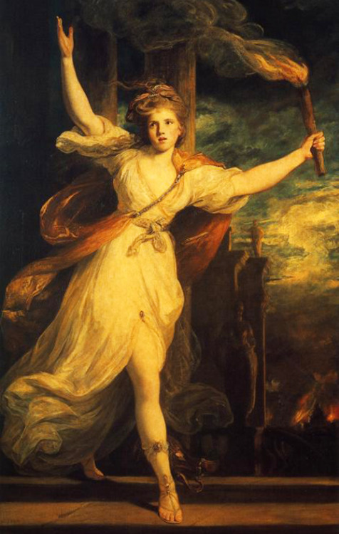 jaded-mandarin:Sir Joshua Reynolds. Thais, 1781.