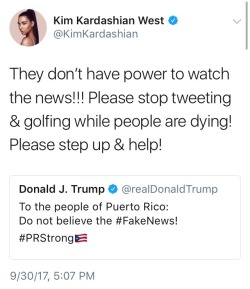 draconian-rex: “Kim Kardashian-West has more compassion and common sense than the President of the United States of America” is a sentence you can actually say.