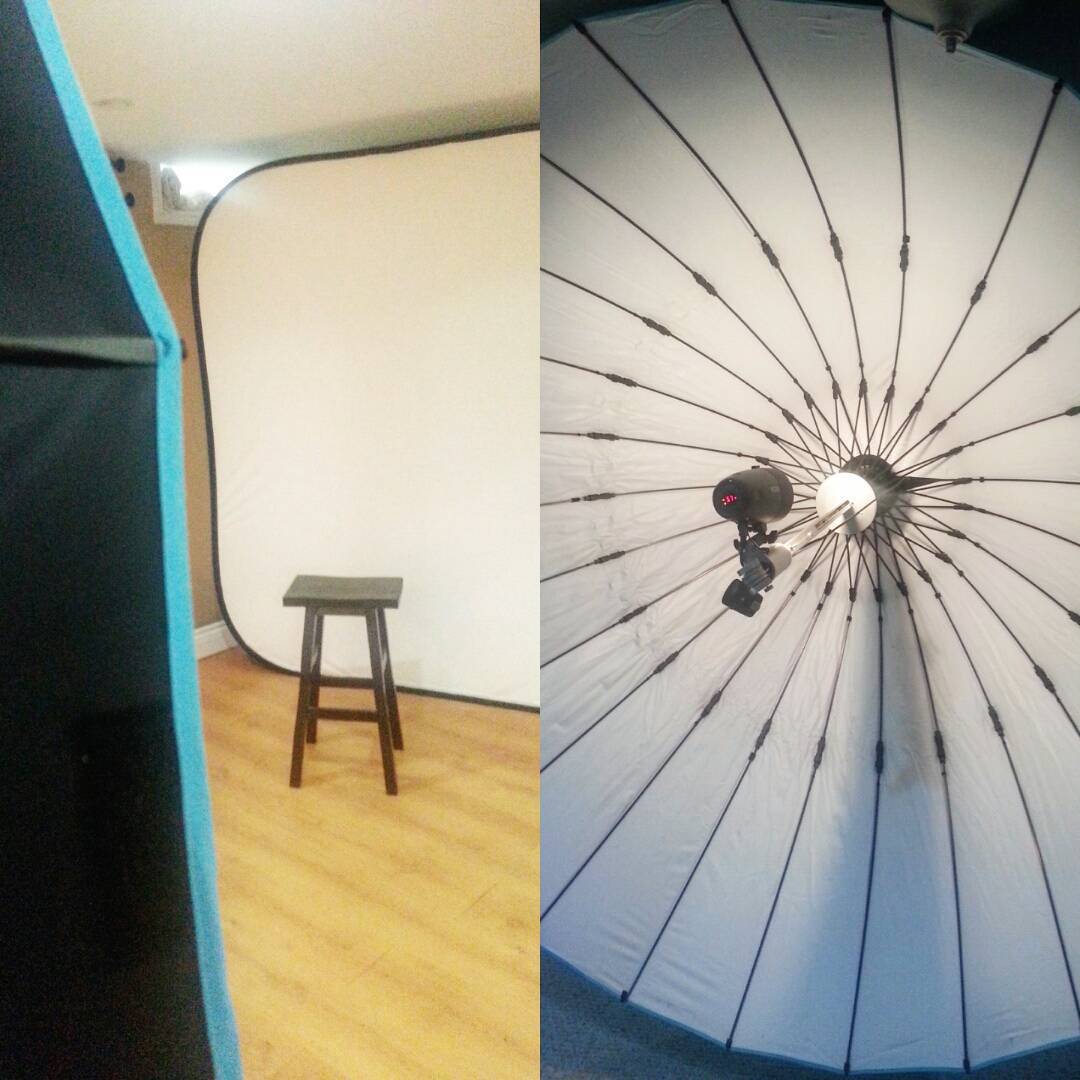 capturaphoto:  Portraits in the studio today #broncolor #para222 #highkey #saycheese