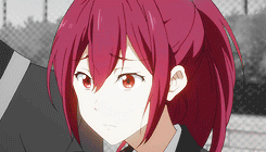 daikismamura-deactivated2015021:  gou and her beautiful red hair (◡‿◡✿)  