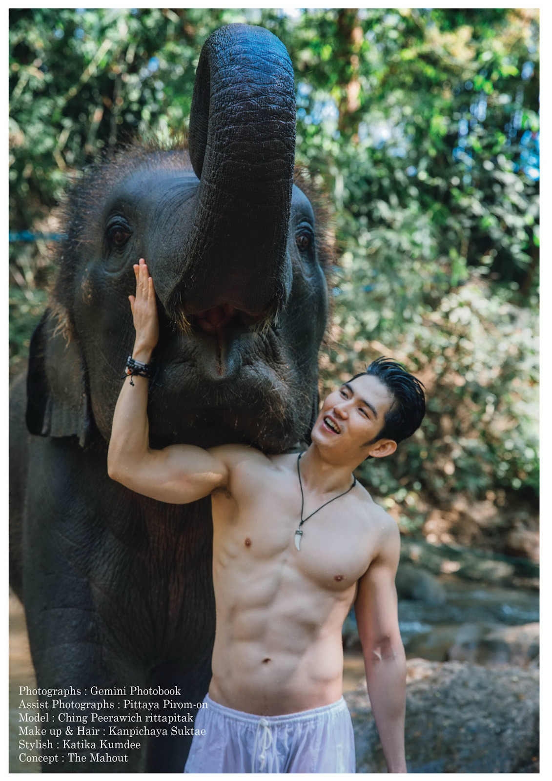 juyumyn:  wes2men:    Ching Peerawich Rittapitak is photographed for 9th issue of