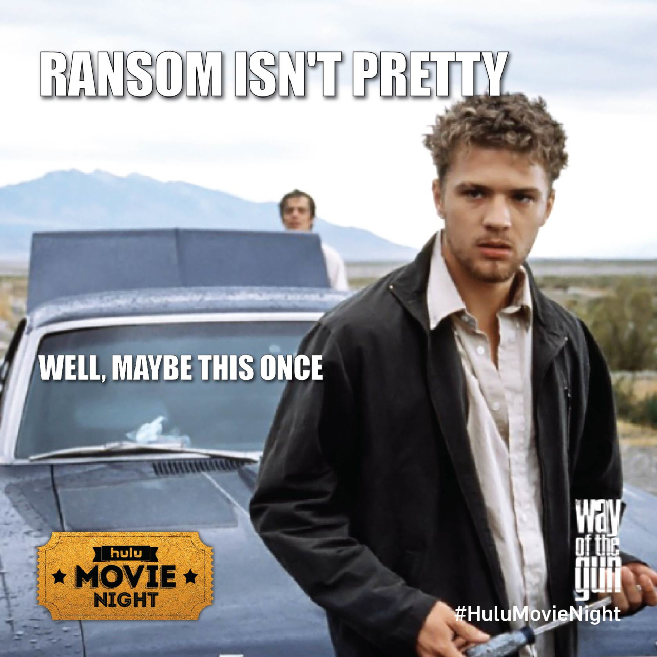 Looking for a Ryan Phillippe-based alternative to the game? Today’s Hulu Movie Night selection is The Way of the Gun, and it’s free today. Watch it here.