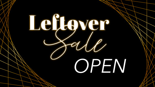 staycloserpad: staycloserpad: ️ Our Leftovers sale is NOW OPEN! ️Now is your last chance to add this