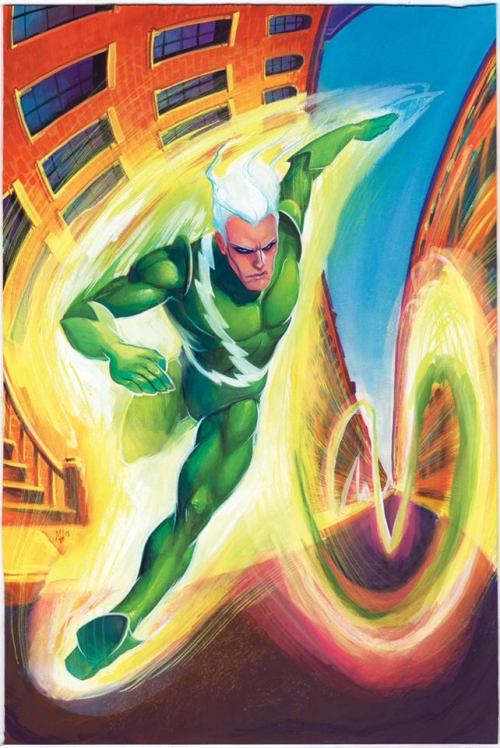 Quicksilver By Meghan Hetrick cards Fleer Ultra X-Men 2018 Mercúrio