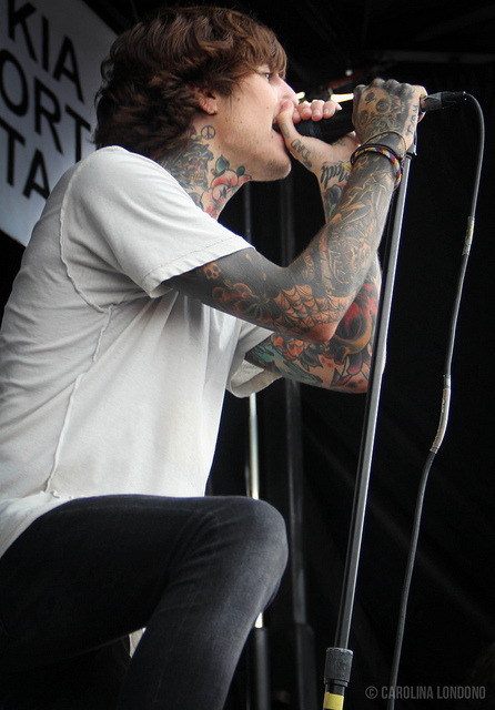 andymurderer:  carolinalondonophotography:  Bring Me The Horizon @ Warped Tour 2013 in West Palm Beach, FL.  Blog / Website / Shop / Flickr  - 