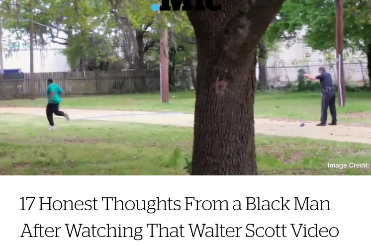 1. On Saturday, Michael T. Slager, a white police officer from North Charleston, S.C., fired eight shots into the back of an unarmed black man named Walter Scott. The attack was caught on video.
2. This is a good thing, people say. But another black...