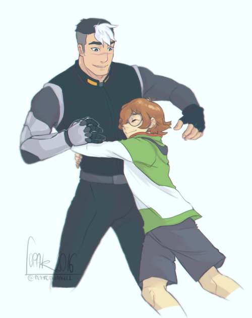 fennethianell: parental Shiro and Pidge requested by @m7angela (*≧∀≦*)
