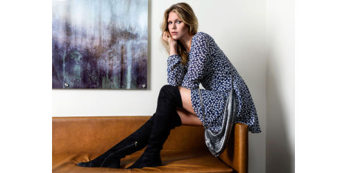 Alexandra Richards in dress by the Reformation and Jimmy Choo bootsSource: harpersbazaar - My Life I