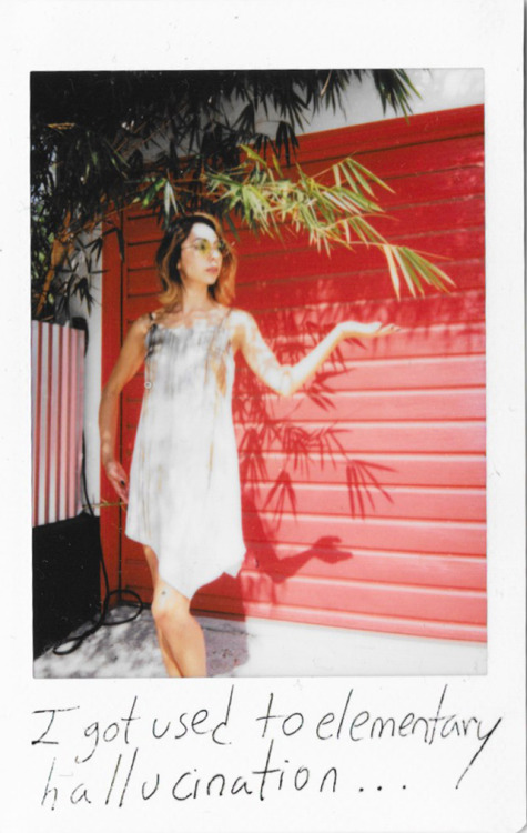 MARIA SOROMENHO Dress + PolaroidModel: Steph JackCONTACT:info@maria-soromenho.com