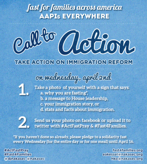 AAPI Call to Action on Immigration ReformThis past Tuesday, March 25, Congresswoman Judy Chu and lea