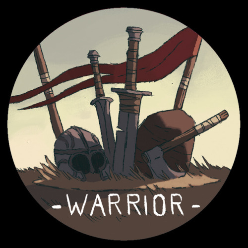 dungeons-and-captions:mai-col:Hey ! I made RPG class buttons !(they’re on Storenvy if you&rsqu