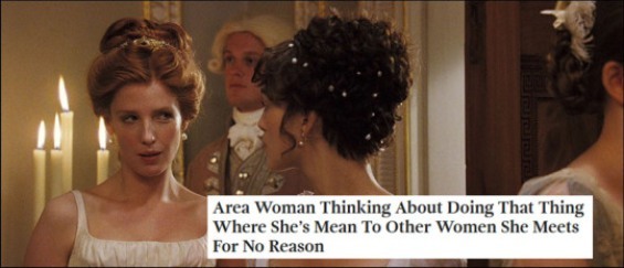 kcinpa:  manfeels-park:  kcinpa:  theavc:  Pride And Prejudice 2005   Onion headlines