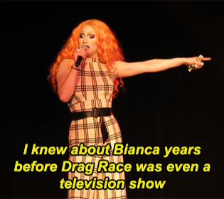 scatterthetwinks:  biancahaylock:  This warms my heart (x)   QUEENS SUPPORTING QUEENS