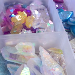 flow-fairy:  so many pretties, so little time! ~*~ (this is the craft box 🙈)