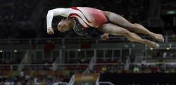 the-future-now:  Simone Biles isn’t just incredible, she’s a scientific phenomenon Simone Biles is officially a superstar and a scientific marvel.When Biles pulls off her signature move, her distance from the floor is basically equal to her height.