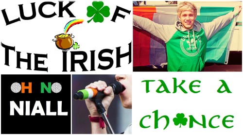 change4charityniall:  Since Niall is so proud of his Irish roots, our team has created the designs above. You can purchase these designs on merchandise from the C4C Niall shops in support of the C4C Niall drive Rays of Sunshine. Shops: UK US If you would