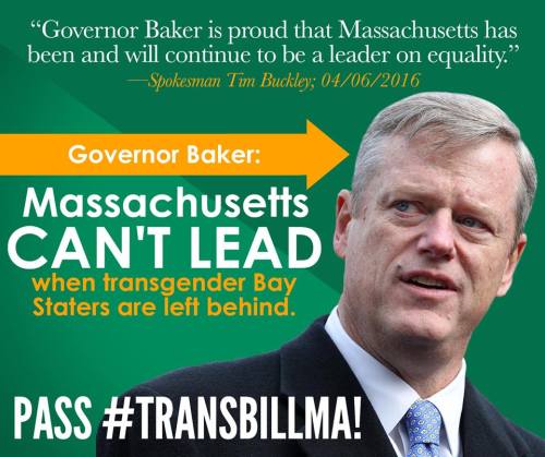 “Gov. Charlie Baker said this week that Massachusetts continues to be a leader on equality. Reality 