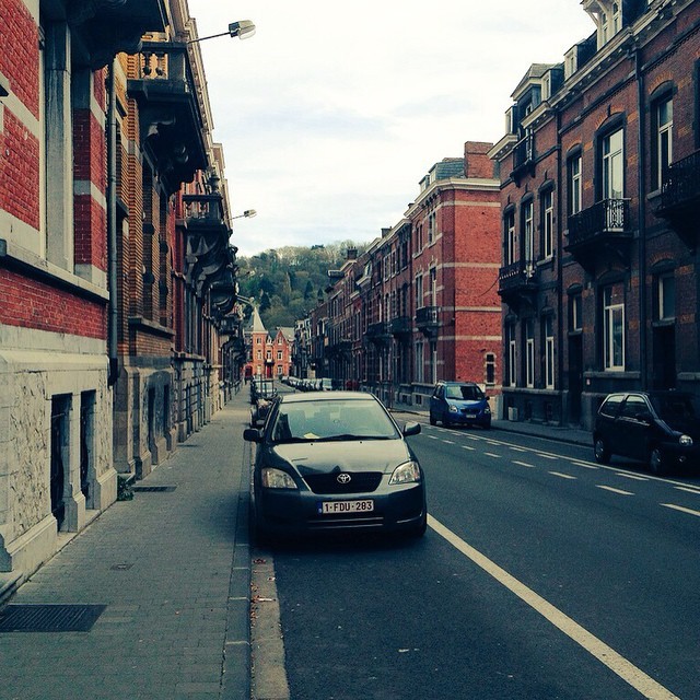 I miss living on my old street in #Namur 💙 so many memories. #Belgium #street