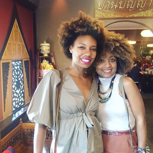 people praise confidence but hate seeing confident people. #TBT @g2kworld ...#2frochicks #Curlfriend