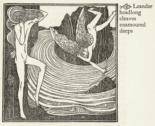 nomitigada: Charles Ricketts Hero and Leander   (1894), Christopher Marlowe’s poem (