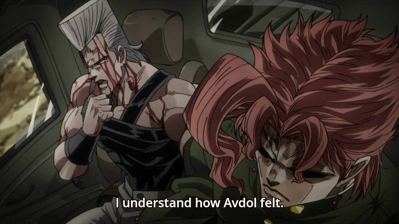 mrspanner:  Take this instead of a handshake as proof that we’ve made up, Polnareff.