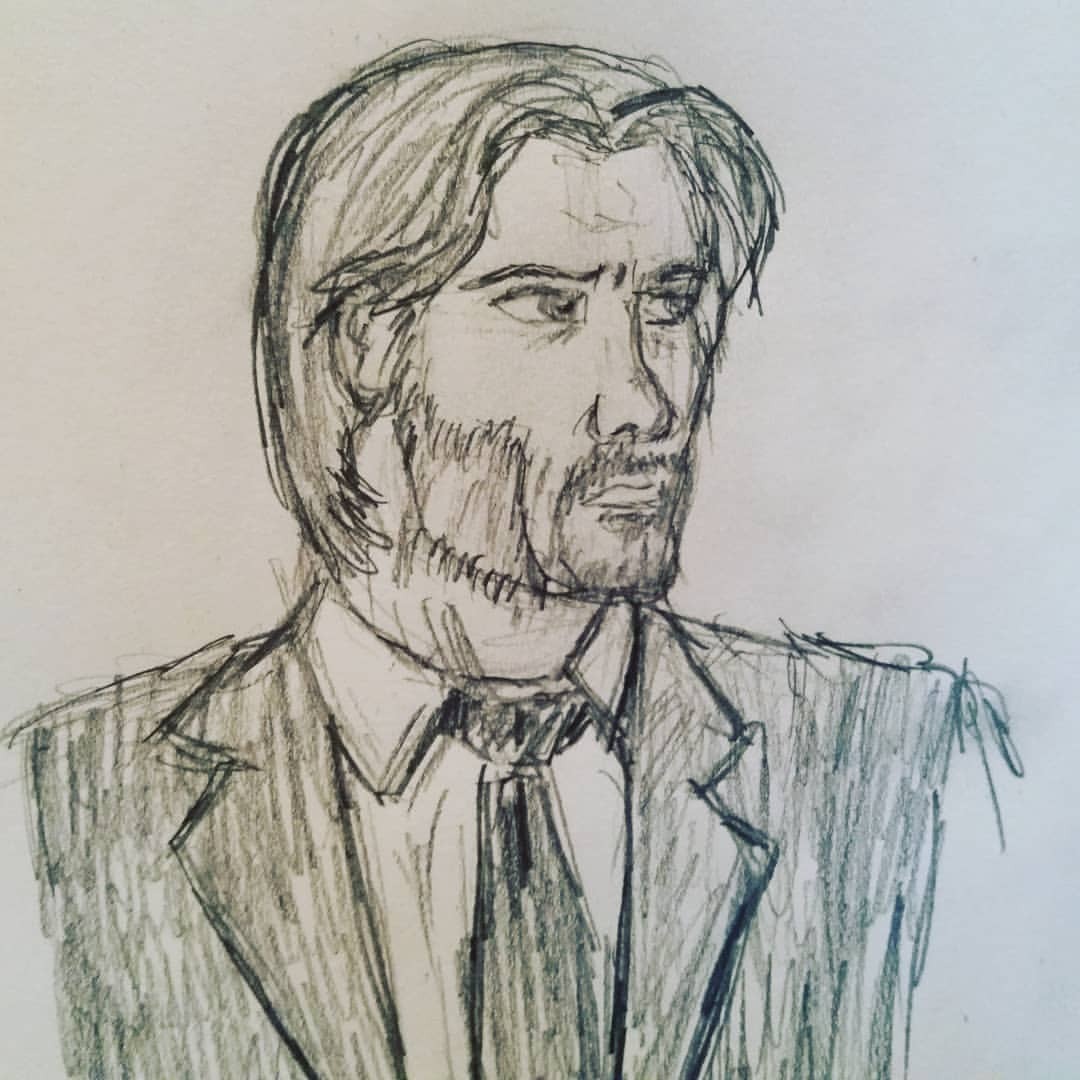 Just finished a Pencil drawing of John Wick (Keanu Reeves). : r/drawing