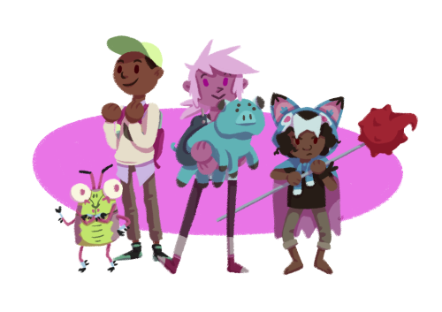 greyfawnillustration: Kipo and the Age of Wonderbeasts is a great show and you should all watch it![