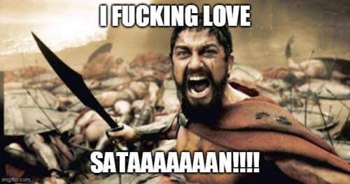 To Summarize: I JUST REALLY REALLY LOVE SATAN(OBEY ME!) OKAY?!?! (even Tho Hes Distracting Me Too Much