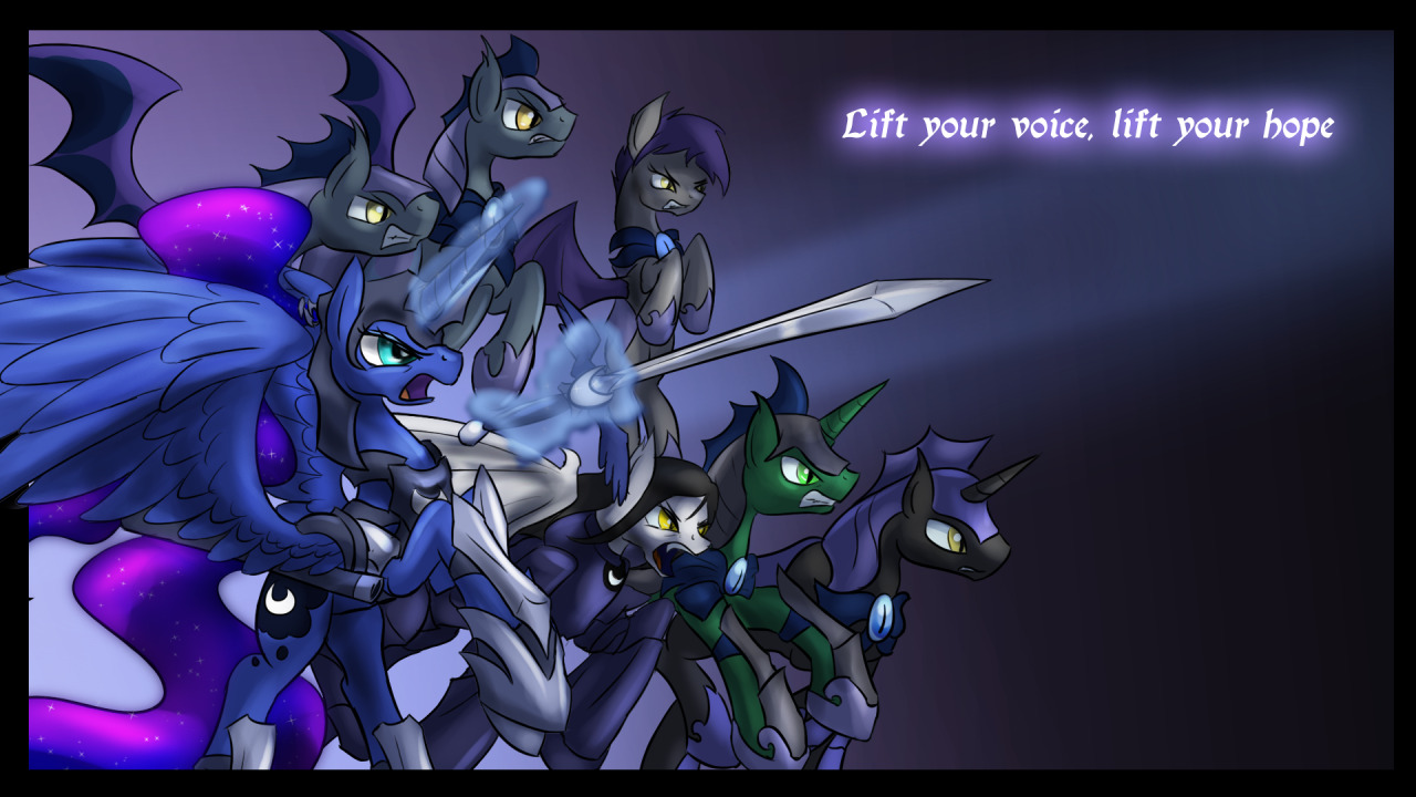 casualprivatepinkie:  spike-in-weirdworld:  dreamwarden:  Fear not this night,you