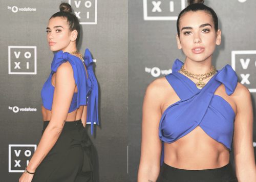 girlonthecoast:Dua attending the launching of VOXI at BrickLane Yard - August 31, 2017