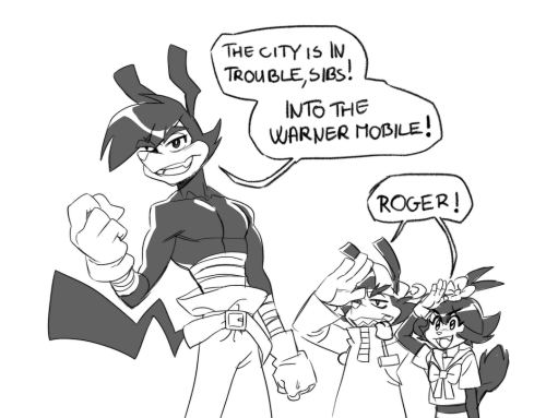 weeb-warners:Into the Warner-Mobile!My first post! Expect mostly silly stuff like this