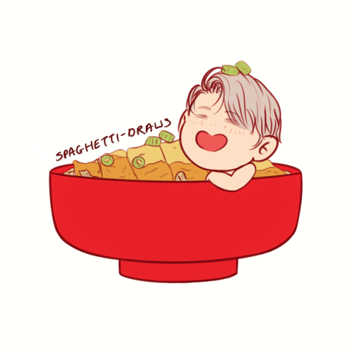 spaghetti-draws:Viktor Nikiforov Week - Day 1 - Food