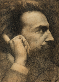 Jean Delville (1867-1953), Autoportrait -