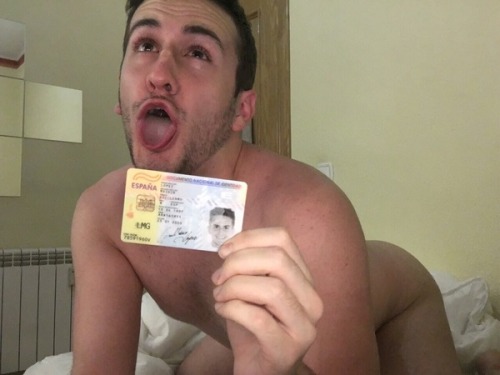 ehguyz:demondeepgoon: Spanish goon-pig displays his GOON. Popper gooning exposed PIG!