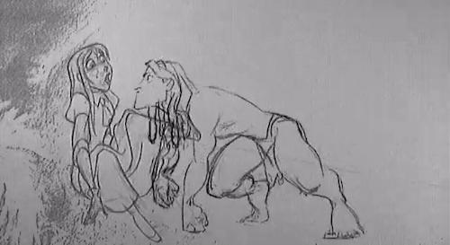 scurviesdisneyblog: Jane animation by supervising animator Ken Duncan