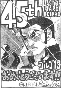 goddamnimglam:  Eiichiro Oda’s Golgo 13