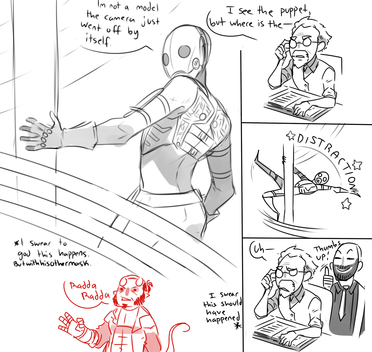 kada-bura:  I’m about 11 years late to the party but I just watched Hellboy and
