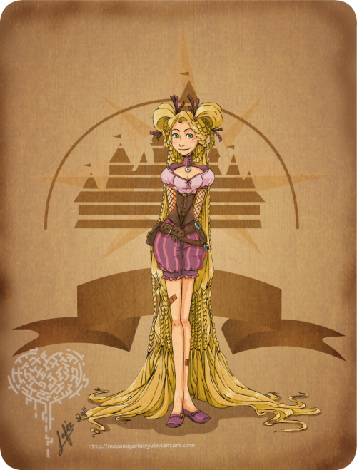 cubnurse:  Steampunk Disney by http://spicysteweddemon.deviantart.com/# 
