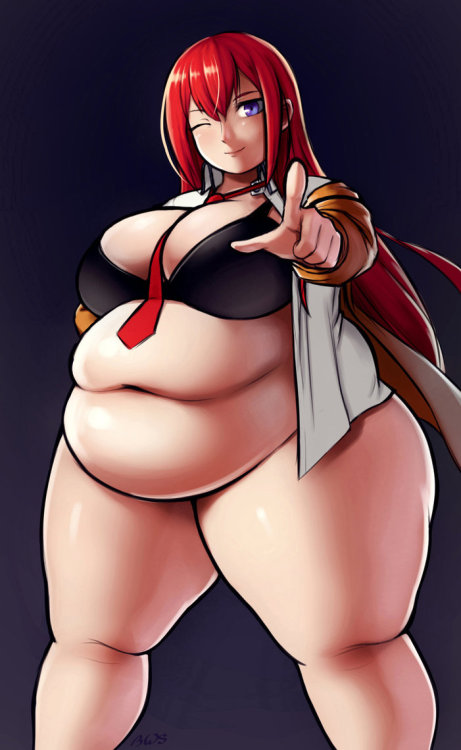 (steins gate) kurisu got fat