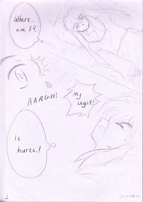 (Part 1 of 2) An InuxKag comic from my teen years has been unearthed and I am SHAKING from my AUDACI