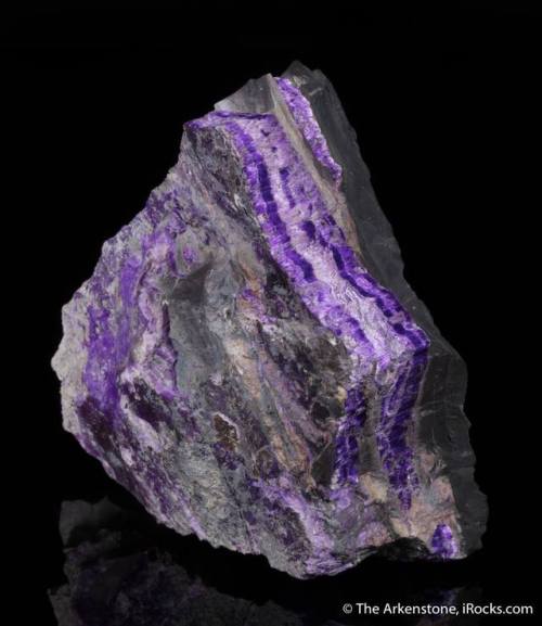 SugiliteAlso known as Lavulite, this complex and uncommon mineral with a tongue twisting and mind be