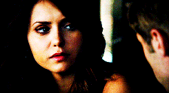elenargents:  elena gilbert in every episode: 5.08 dead man on campus↳ “Alright. So, Augustine wants us gone. Who cares? It doesn’t matter. It’s not gonna happen. We’re moving on with our lives, together, as functional vampires, a former witch,