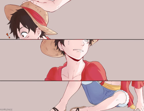 rinriemie: I can’t hug Luffy but… :’3