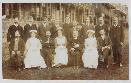 boxofdelights:Hospital Staff c1900Another installment of Great Moustaches in History