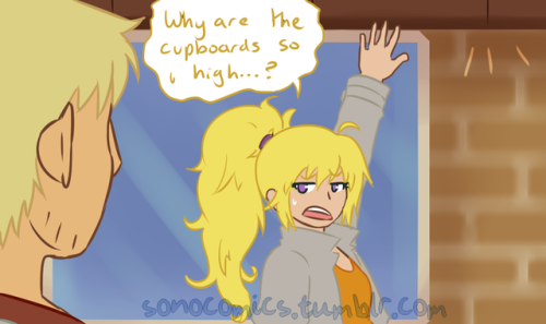 sonocomics: sonocomics:  No seriously Click HERE to check out other assorted comics, including more RWBY!  Click HERE to view my schedule for the current month!    Man, I do know the struggle of makin backgrounds but it’s still always funny to see little