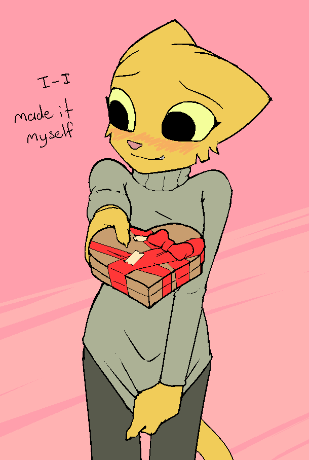 filthypaladin: wasn’t really planning on drawing anything specific for Valentines.